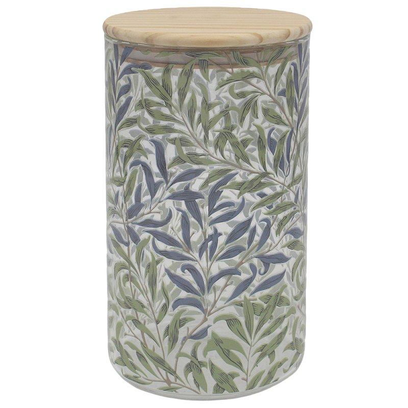 Lesser & Pavey WILLOW BOUGH CANISTER LGE GLASS LP76641