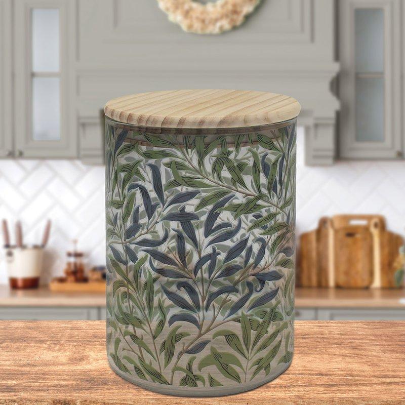 lesser & pavey WILLOW BOUGH CANISTER MED GLASS LP76640
