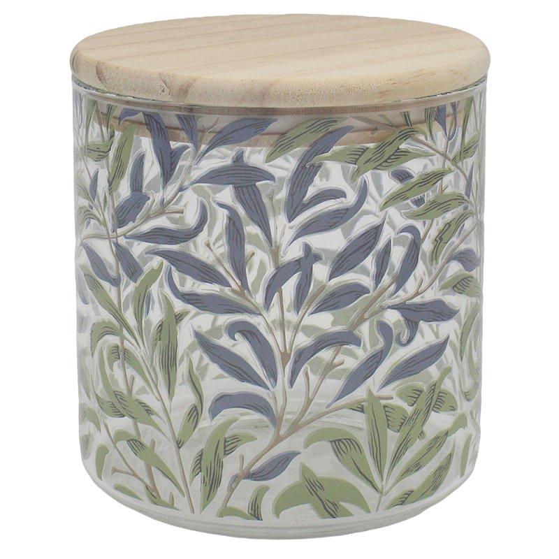 Lesser & Pavey WILLOW BOUGH CANISTER SML GLASS LP76639