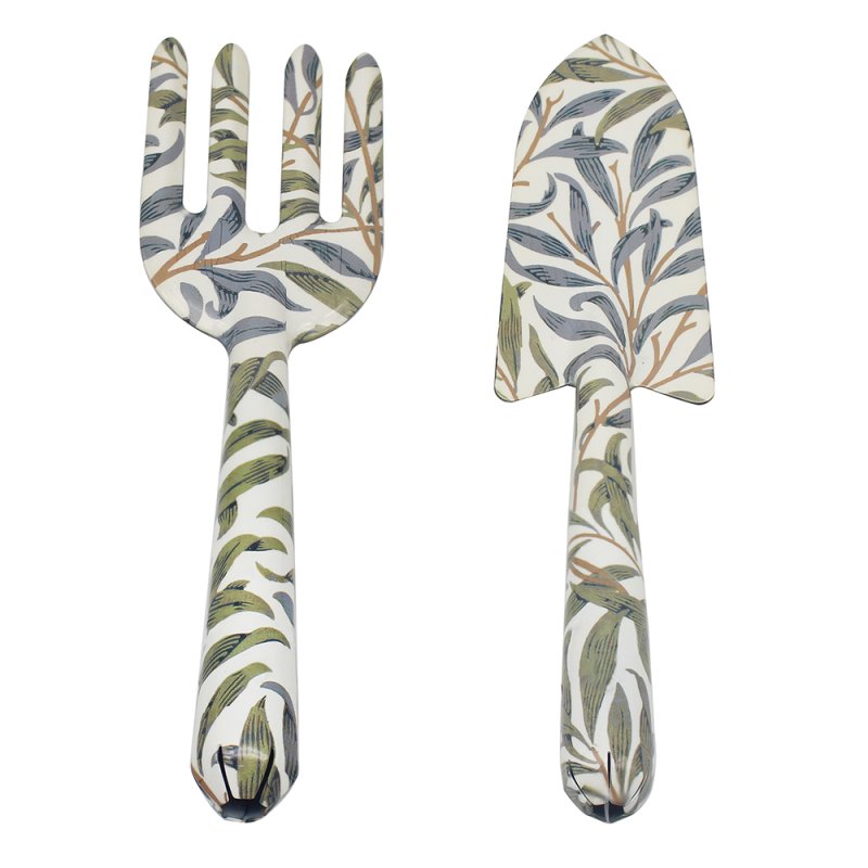 lesser & pavey WILLOW BOUGH GARDEN TOOL SET Wm. MORRIS LP74701