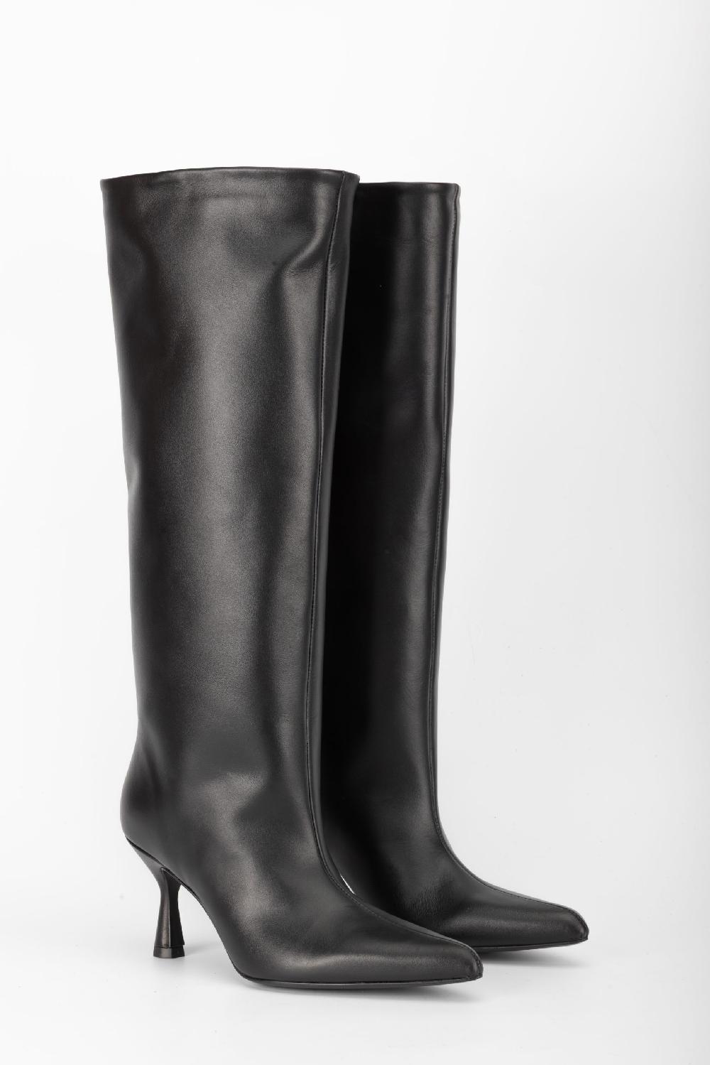 lestrosa BLAKE CAPPUCCINO Calf leather > Black