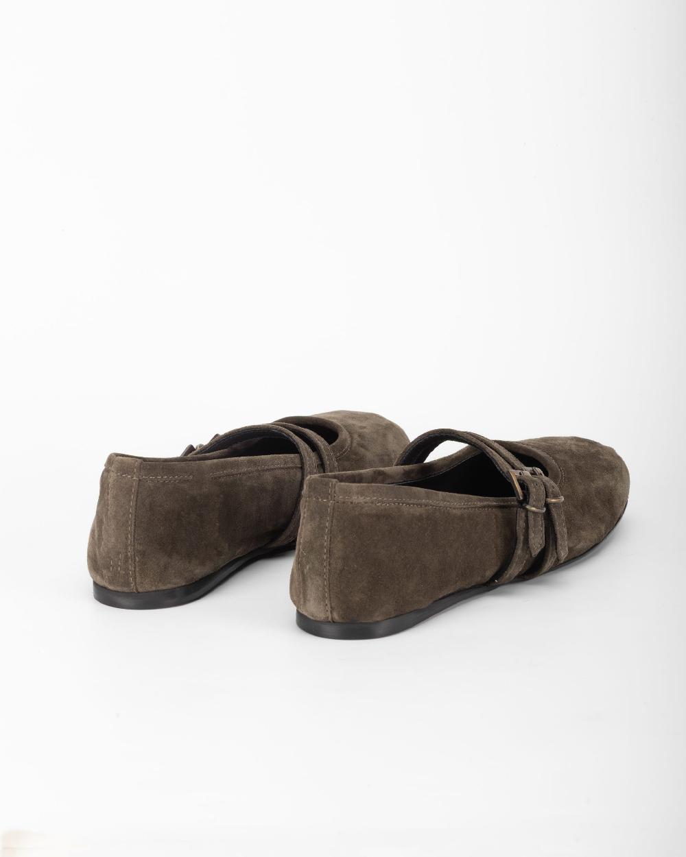 Lestrosa BRIGITTE CHOCO Flats E Mocassini