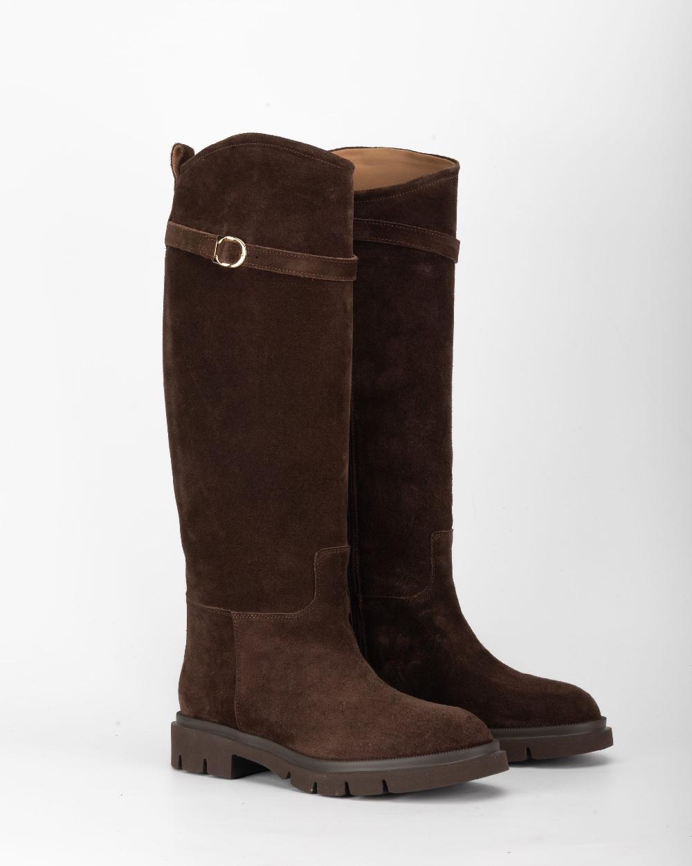 lestrosa ELIZABETH OLIVE Suede