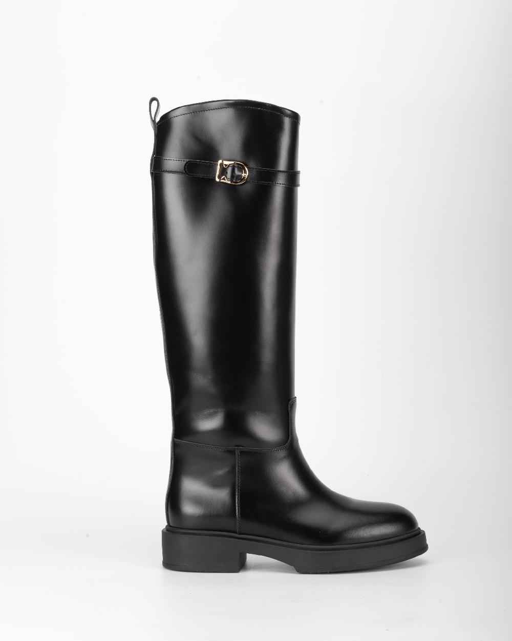 Lestrosa GIORGIA COCOA Calf Leather > Black