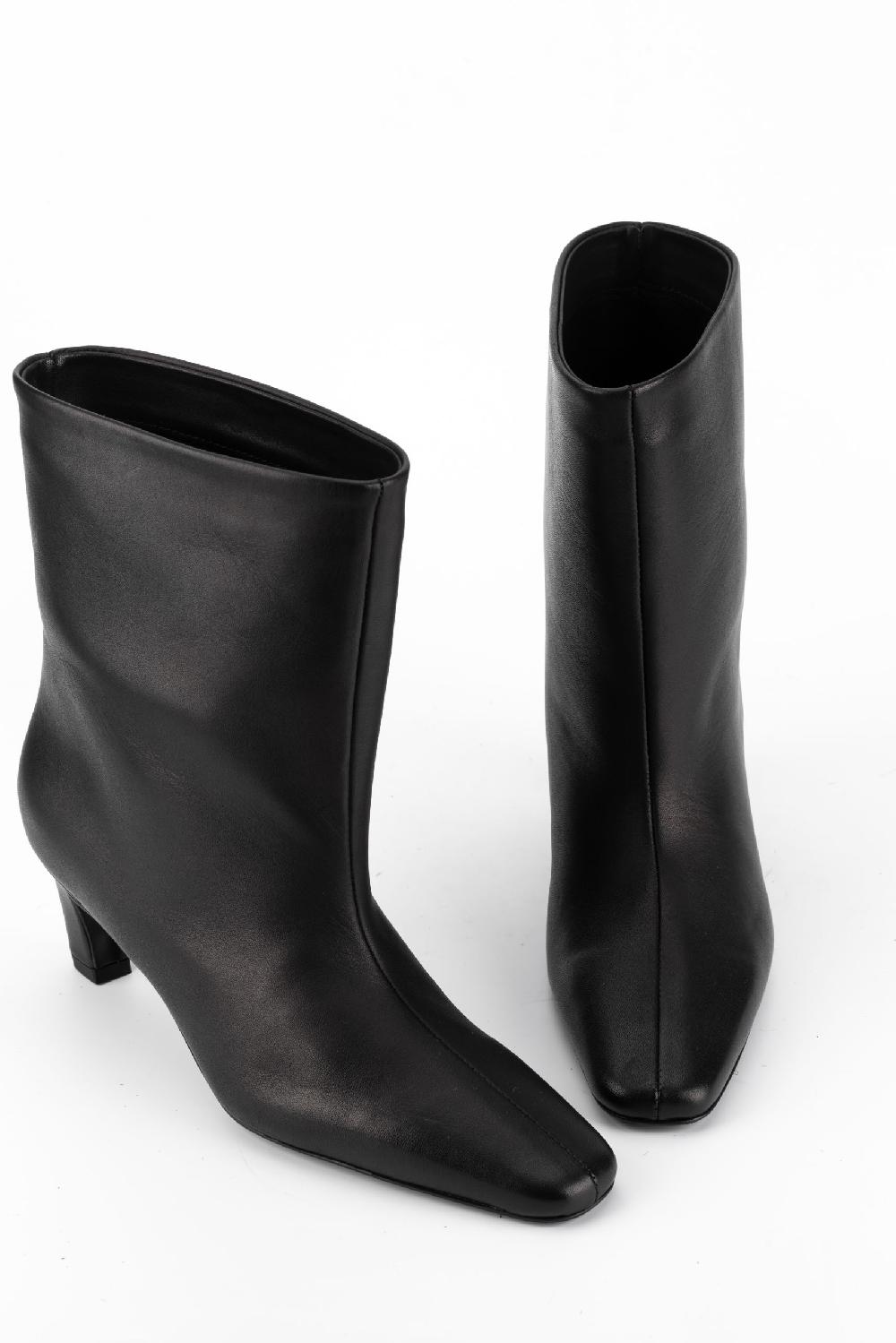 Lestrosa NAOMI CHOCOLATE Calf Leather > Black