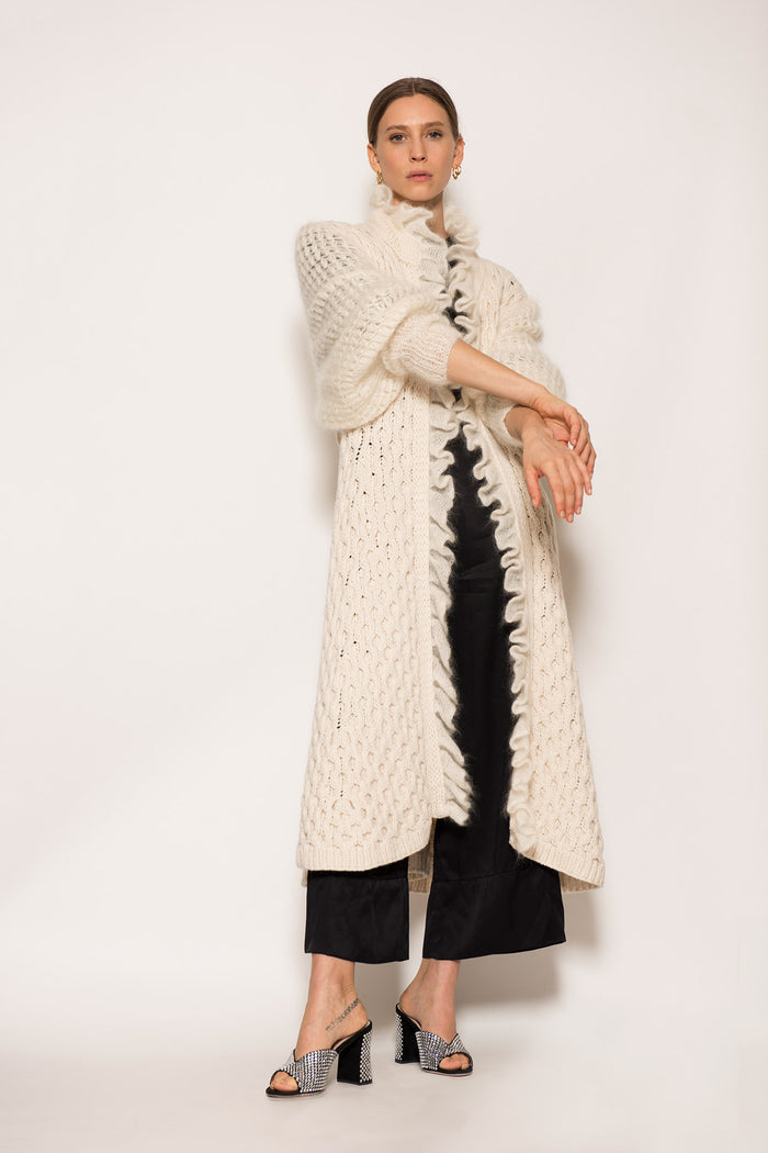 letanne Amber Cashmere & Silk Sleeve Coat