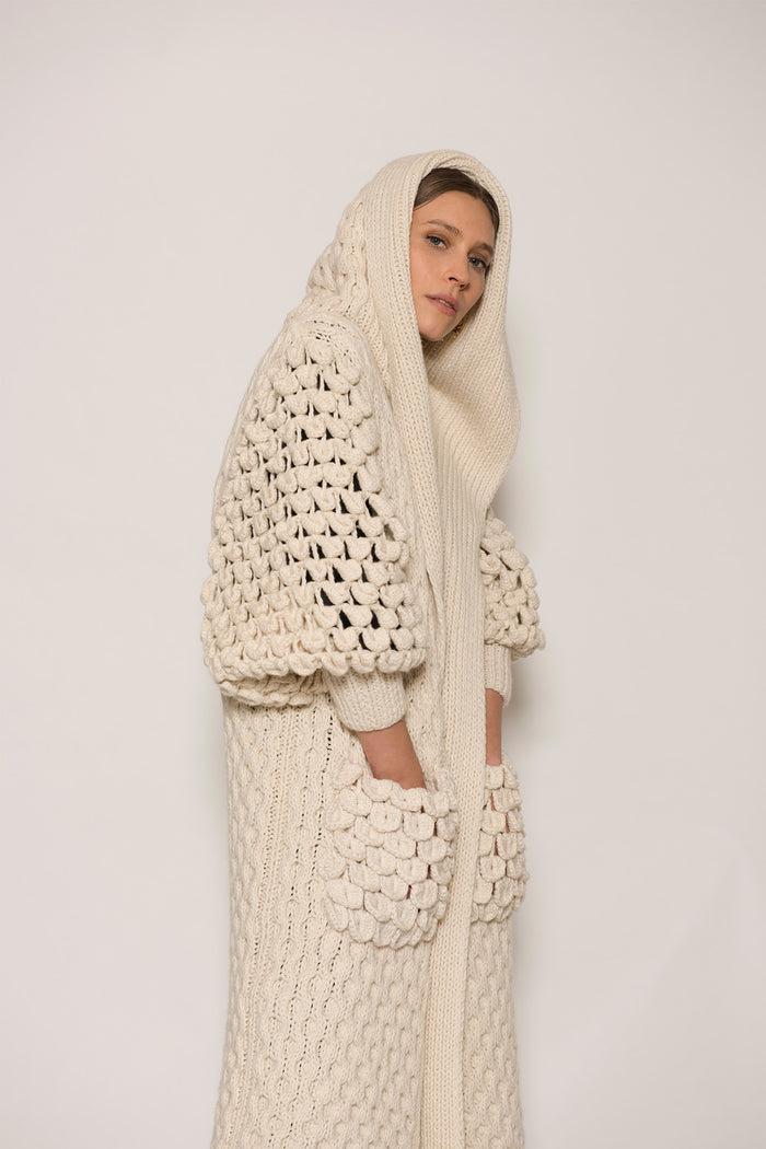 Letanne Mia Hooded Cashmere Coat