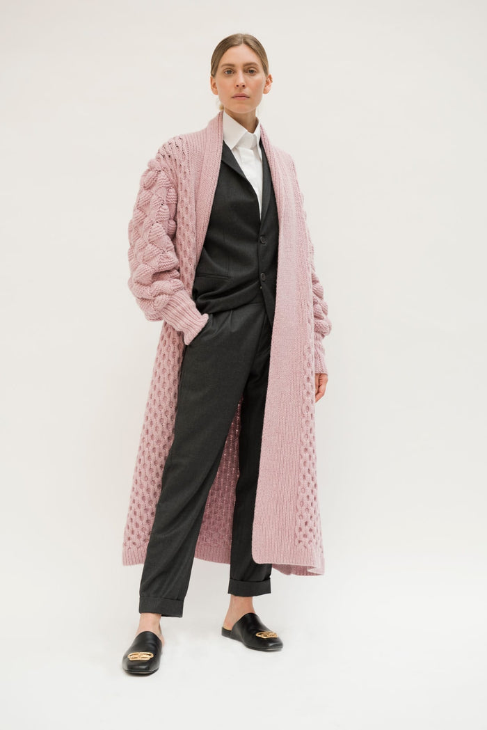Letanne Rose Cashmere Coat