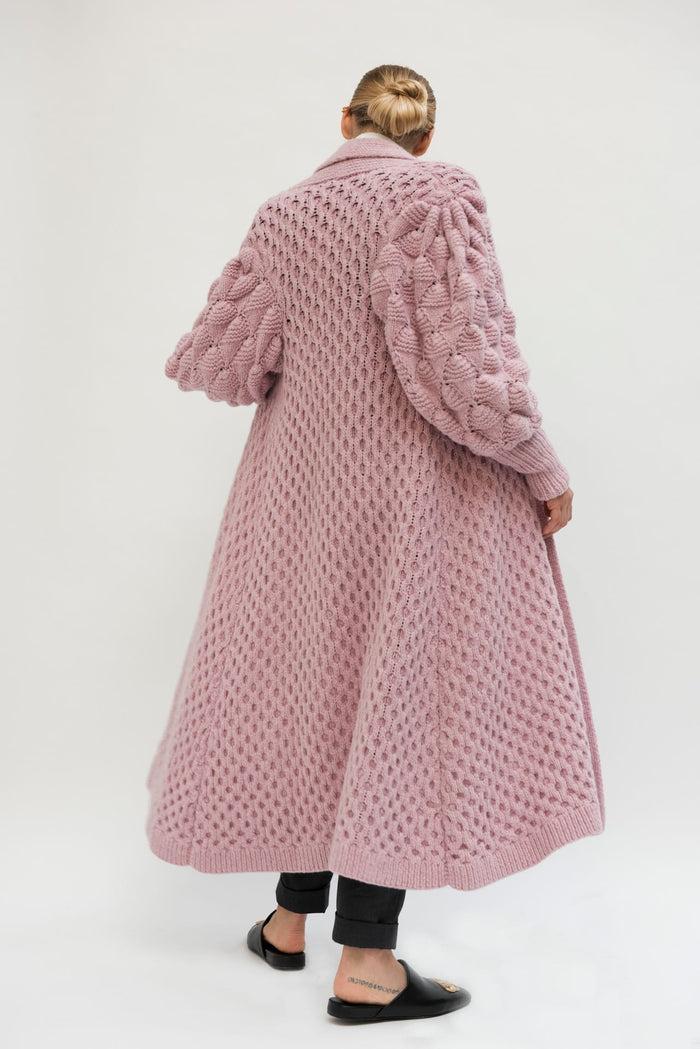 letanne Rose Cashmere Coat