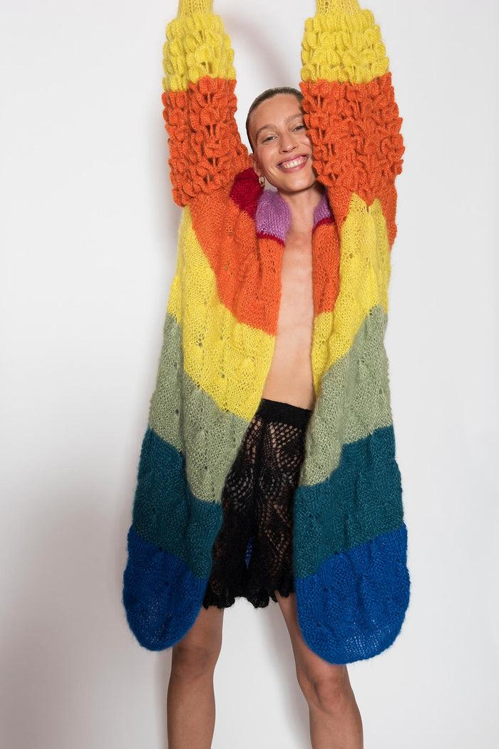 letanne Soraya Rainbow Lace Coat