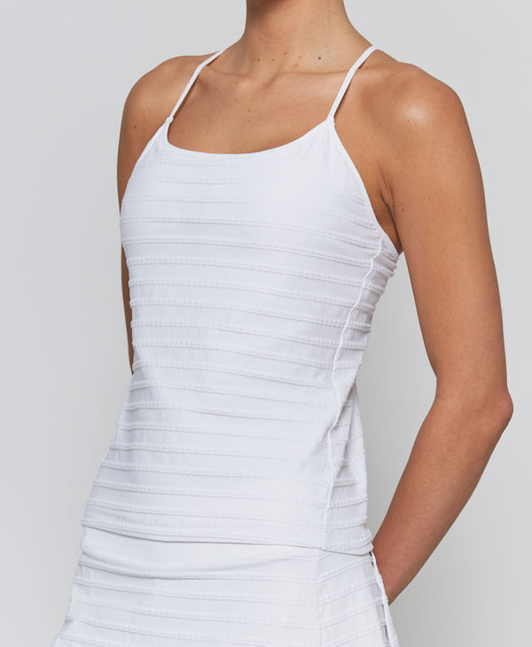 L'etoile FITTED TANK White
