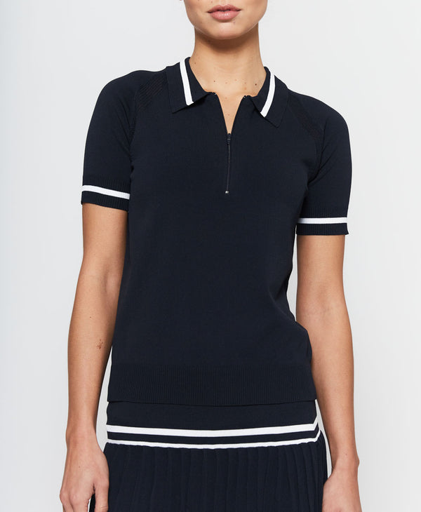 l'etoile JERSEY POLO Navy