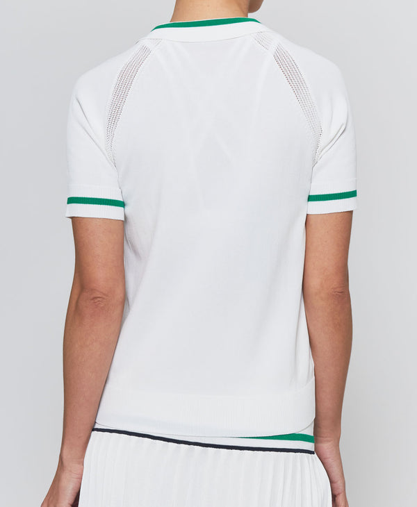 L'etoile JERSEY POLO White