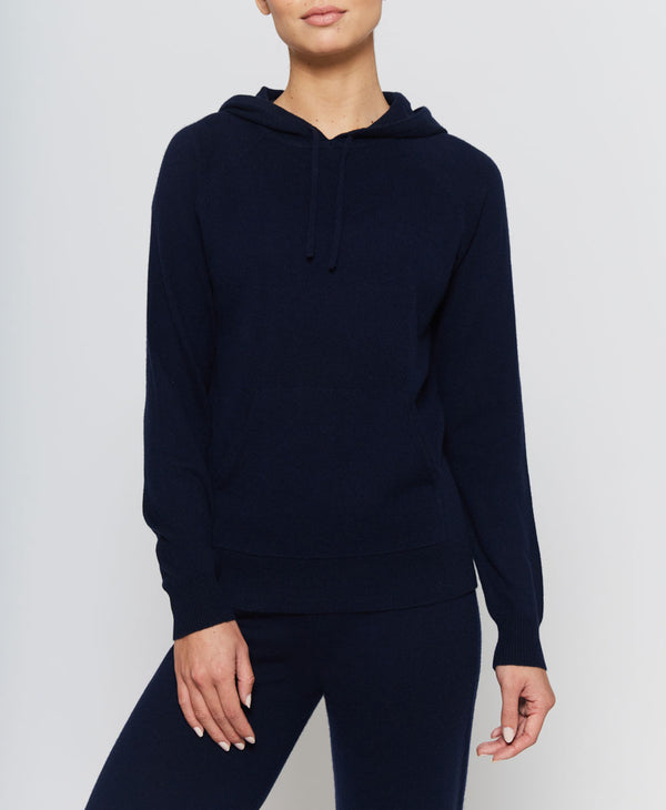 L'etoile MERINO HOODIE Navy