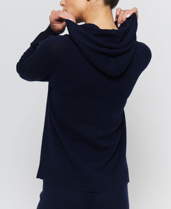 L'etoile MERINO HOODIE Navy