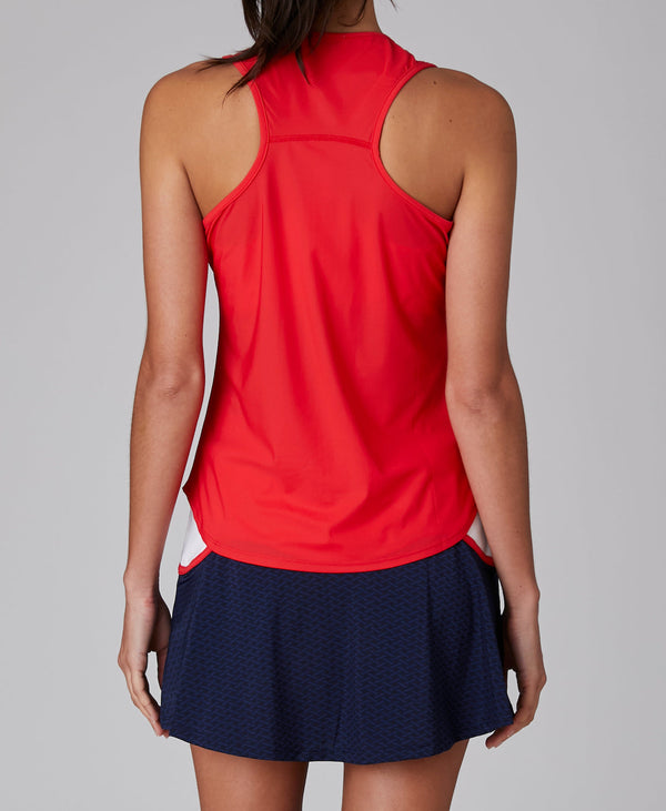 L'etoile PERFORMANCE RACERBACK TANK Red