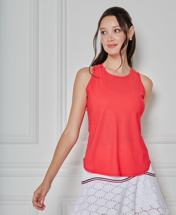 L'etoile PERFORMANCE RACERBACK TANK Red