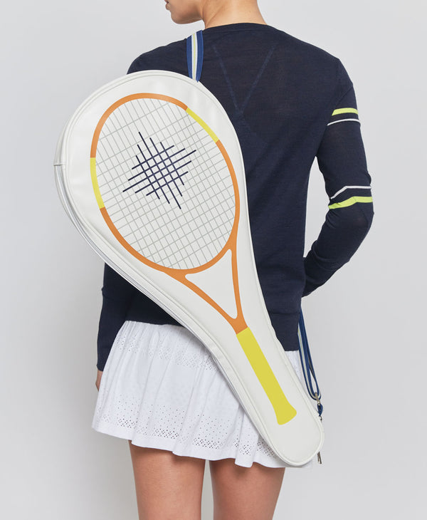 l'etoile RACQUET COVER White