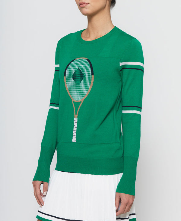 L'etoile RACQUET SWEATER Green