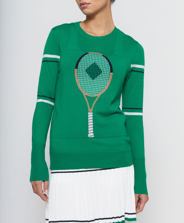 l'etoile RACQUET SWEATER Green