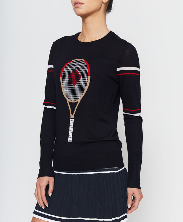 L'etoile RACQUET SWEATER Navy
