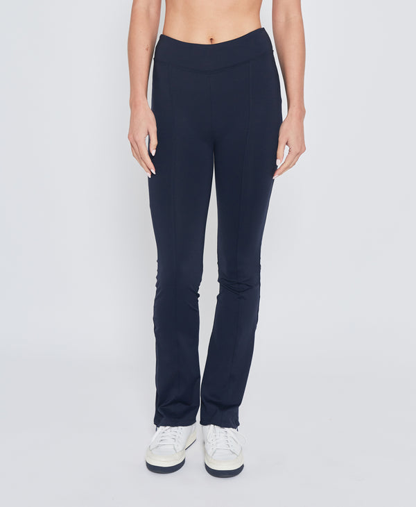 l'etoile SPLIT HEM PANEL PANTS Navy