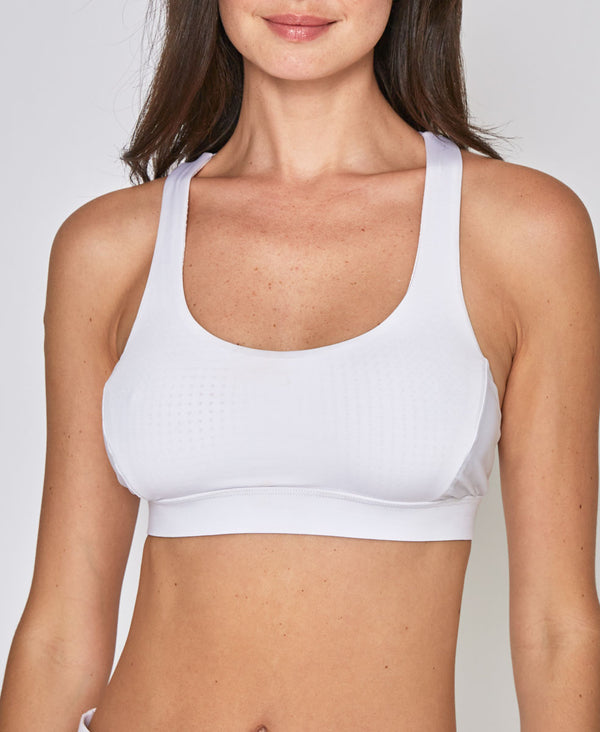 l'etoile SPORTS BRA White