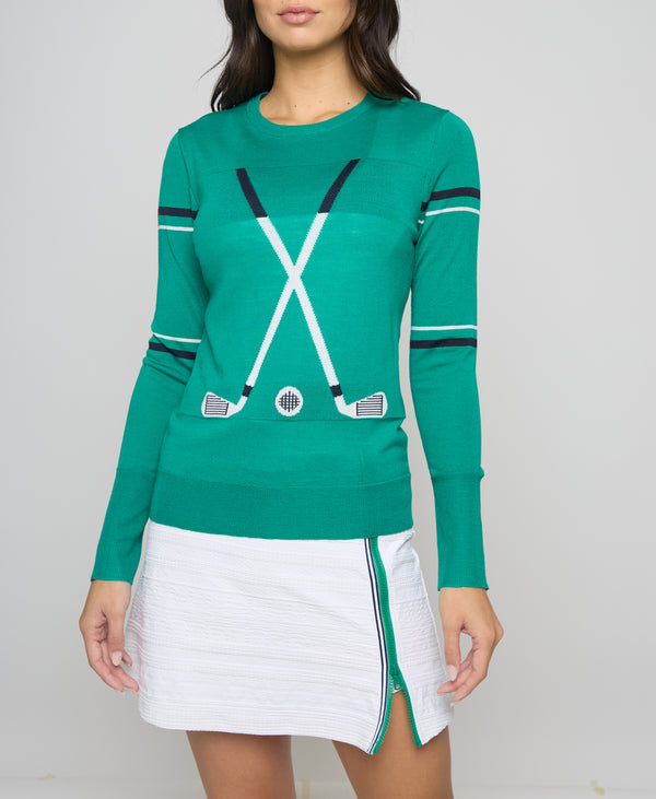 L'etoile THE CLUB SWEATER 1 Green