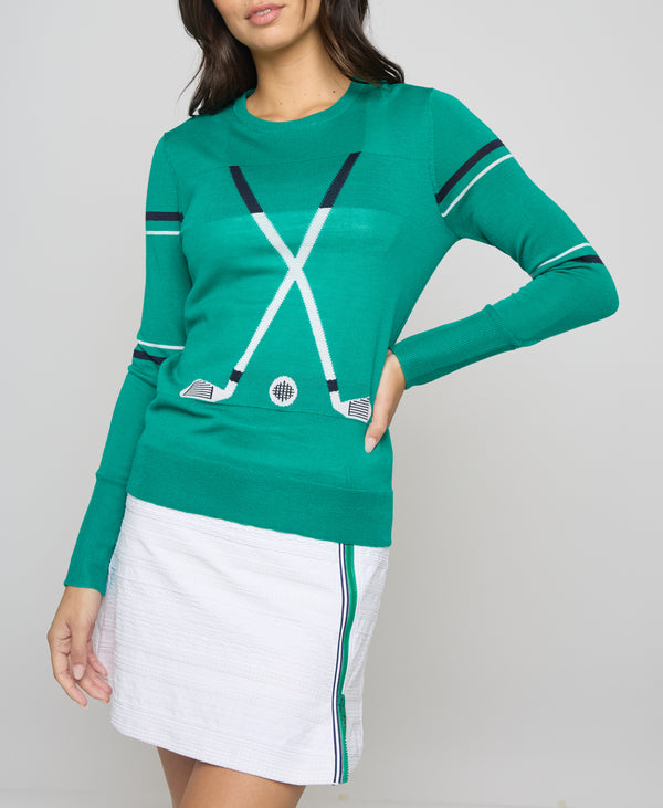L'etoile THE CLUB SWEATER 1 Green