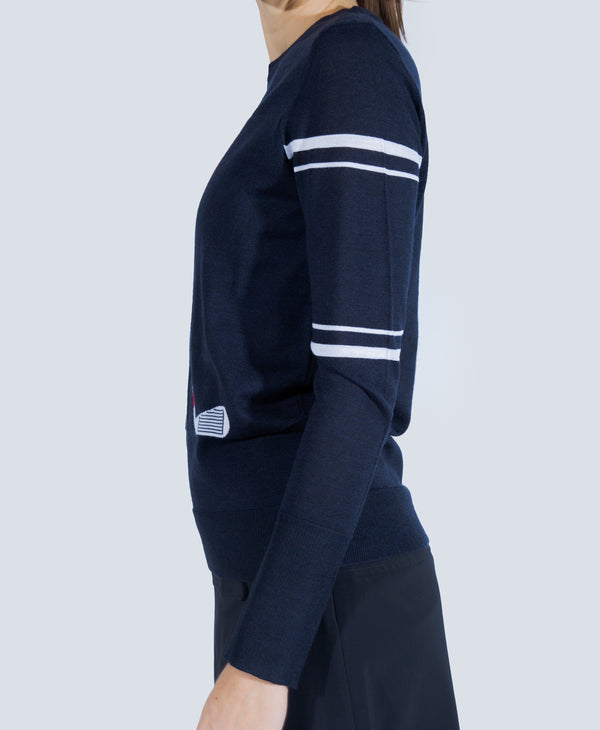 L'etoile THE CLUB SWEATER 1 Navy
