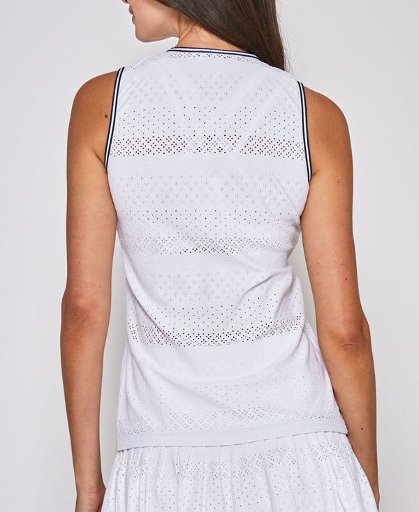 L'etoile ZIP FRONT TANK White
