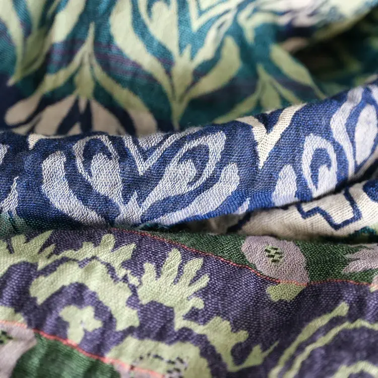Létol AMIRA 1 EMERAUDE BLEU - Létol Organic Cotton Scarf - New For Spring 2024