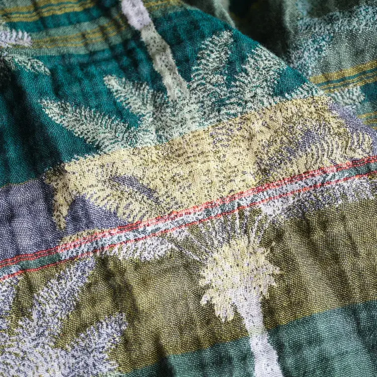 Létol AMIRA 2 PALMERAIE - Létol Organic Cotton Scarf - New For 2024