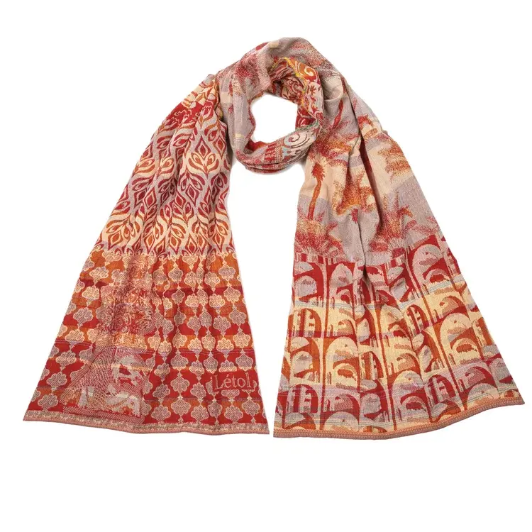 létol AMIRA 202 MALTAISE - Létol Organic Cotton Scarf - New for Spring 2024