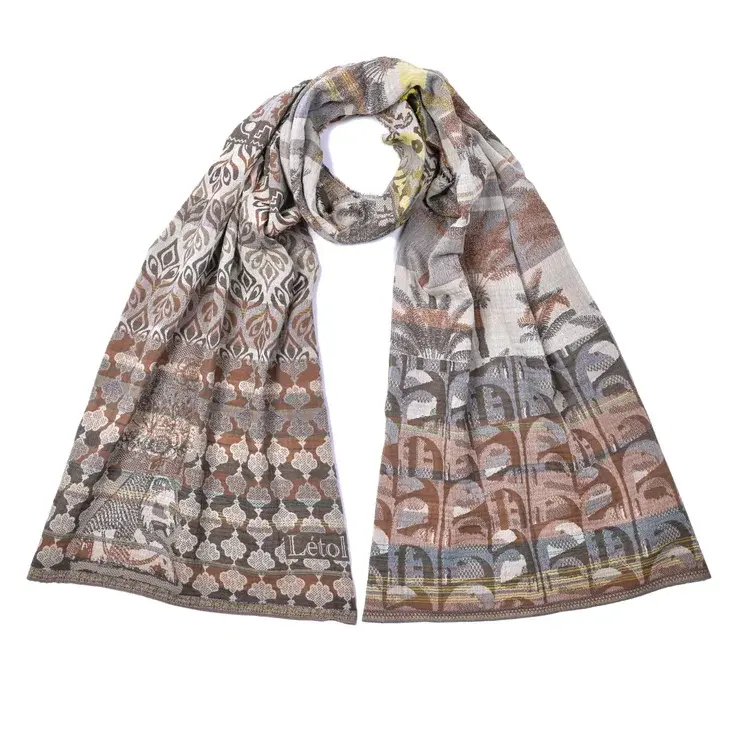 létol AMIRA 601 SAHARA - Létol Organic Cotton Scarf - New for Spring 2024
