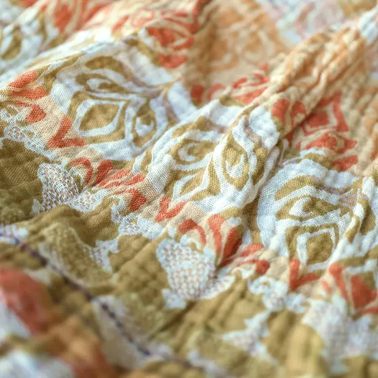 Létol AMIRA 902 CURRY - Létol Organic Cotton Scarf - New For Spring 2024
