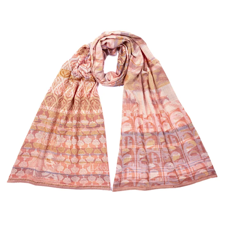 létol AMIRA Boudoir - Létol Organic Cotton Scarf - New for Spring 2024