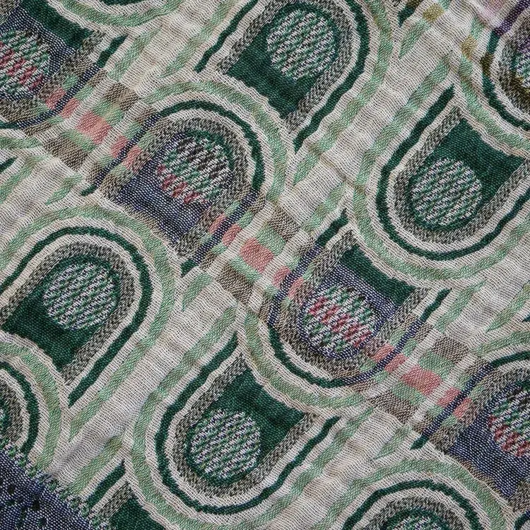 Létol BIRDY 1 GREEN - Létol Organic Cotton Scarf - Spring 2023 Collection