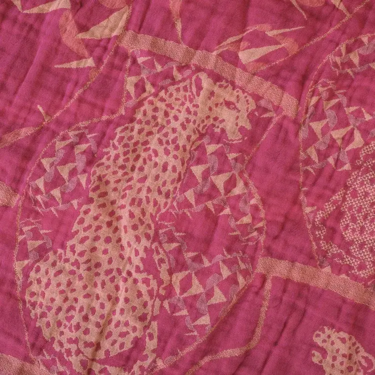 Létol Carine 501 Tyrien Orange - Létol Organic Cotton Scarf - Fall 2023 Collection