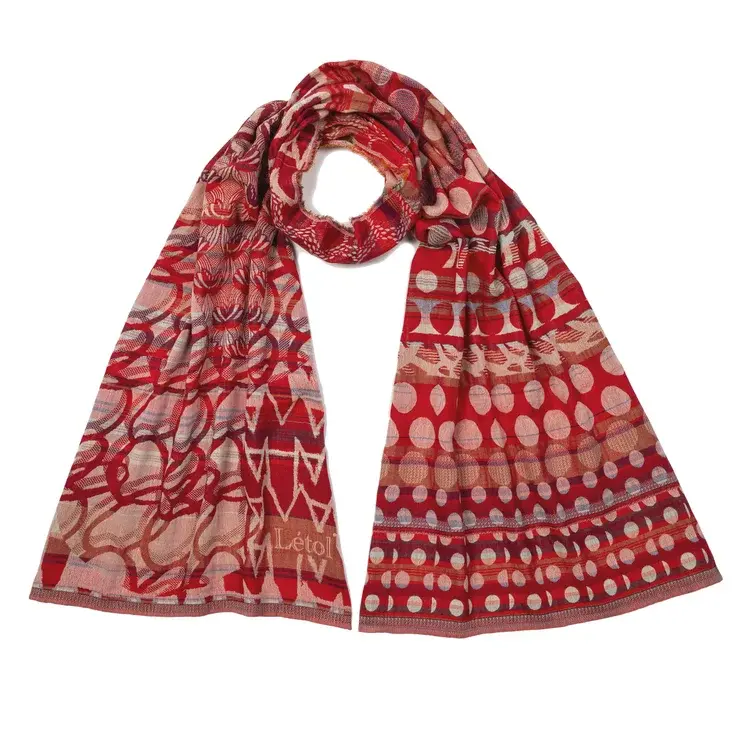 létol CASPER 202 PAPRIKA - Létol Organic Cotton Scarf - New for Spring 2024 létol CASPER 202 PAPRIKA - Létol Organic Cotton Scarf - New for Spring 2024