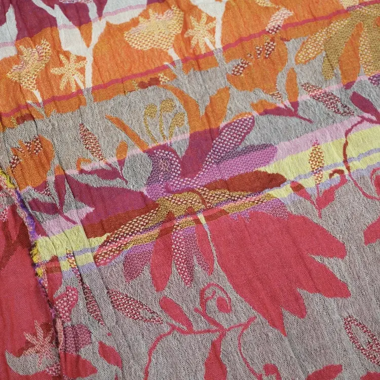 Létol CRISTINA 201 HIBISCUS - Létol Organic Cotton Scarf - New Spring 2025 Collection