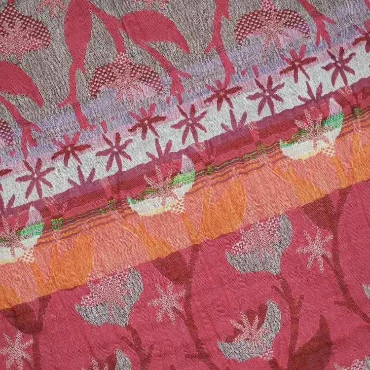 Létol CRISTINA 201 HIBISCUS - Létol Organic Cotton Scarf - New Spring 2025 Collection