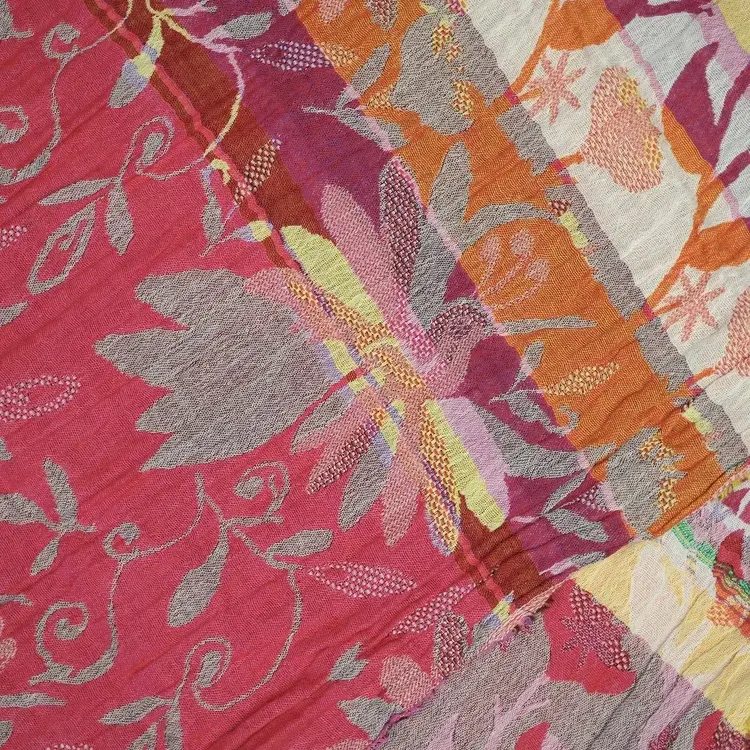 Létol CRISTINA 201 HIBISCUS - Létol Organic Cotton Scarf - New Spring 2025 Collection