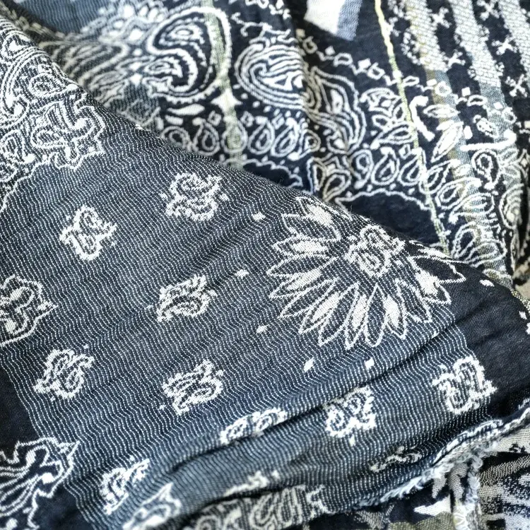 Létol DIEGO 1 GRAPHITE - Létol Organic Cotton Scarf - New Spring 2025 Collection