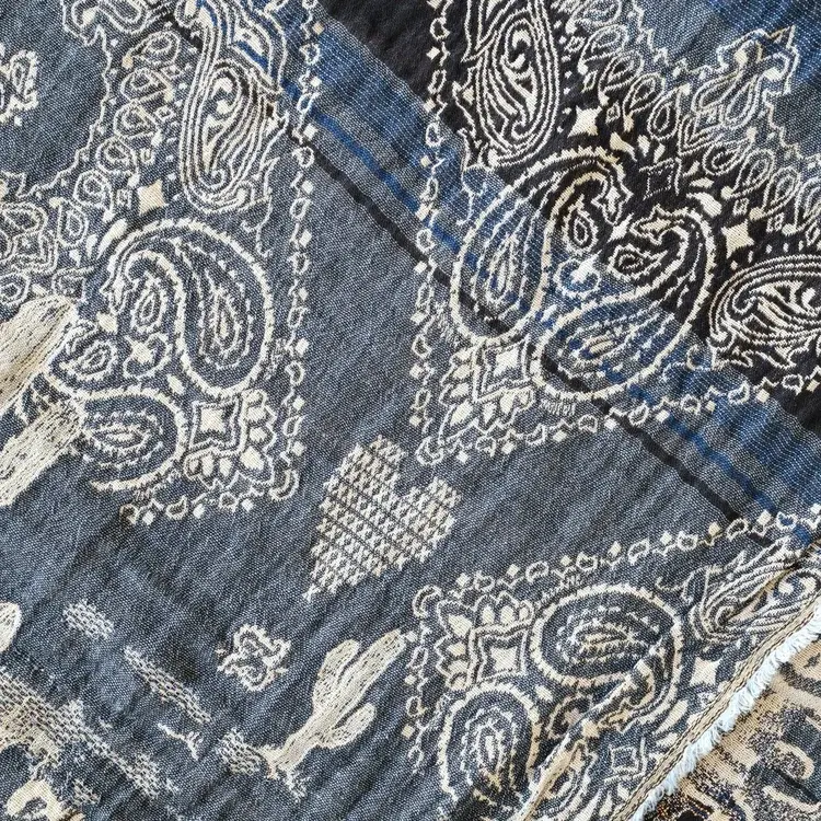 Létol DIEGO 2 DENIM - Létol Organic Cotton Scarf - New Spring 2025 Collection