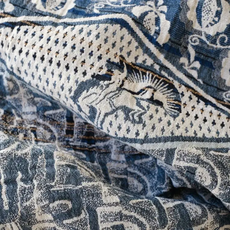 Létol DIEGO 2 DENIM - Létol Organic Cotton Scarf - New Spring 2025 Collection