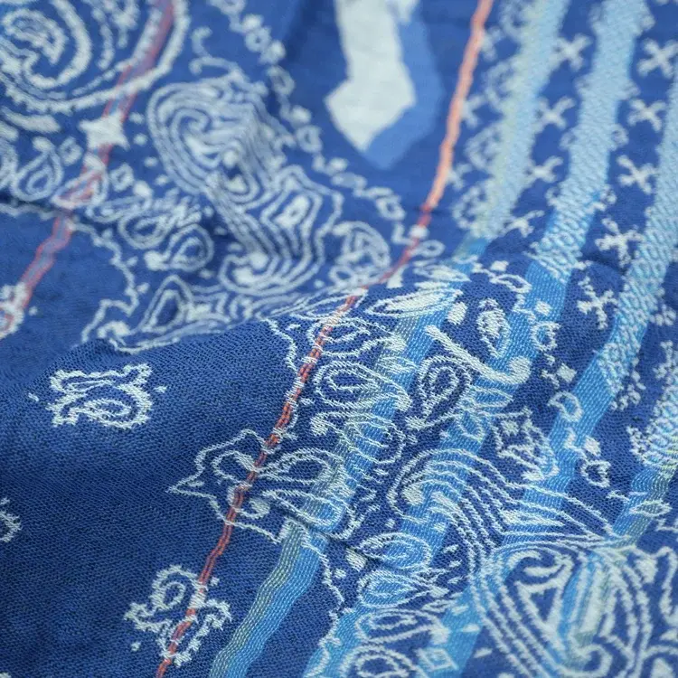 Létol DIEGO 401 ROI (Blue) - Létol Organic Cotton Scarf - New Spring 2025 Collection