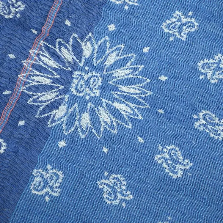 Létol DIEGO 401 ROI (Blue) - Létol Organic Cotton Scarf - New Spring 2025 Collection