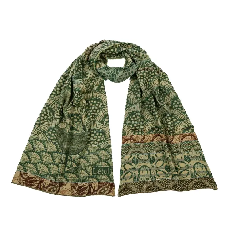 létol HUGUES 4 PERRIER - Létol Organic Cotton Scarf - Made in France - Fall/Winter 2025