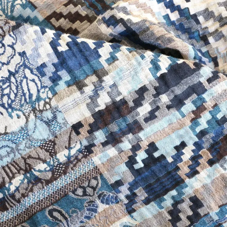 Létol LAMBERT 1 TERRE TURQUIN - Létol Organic Cotton Scarf - Made In France - Fall/Winter 2025